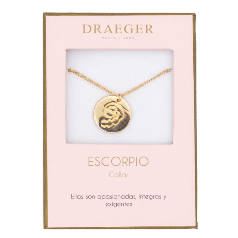 Collar Signo Zodíaco Escorpio