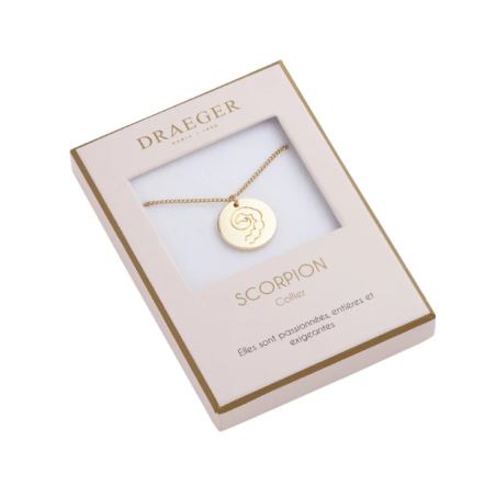Collar Signo Zodíaco Escorpio De Draeger