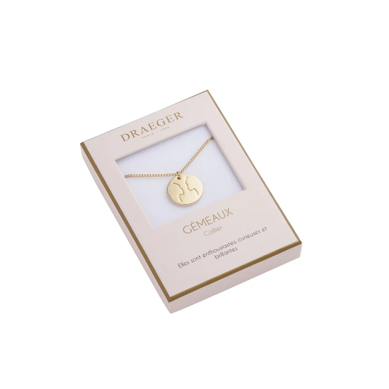 Collar Signo Zodíaco Géminis De Draeger