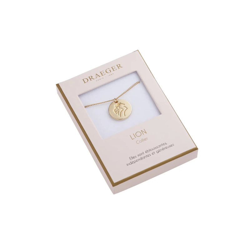 Collar Signo Zodíaco Leo De Draeger