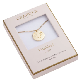 Collar Signo Zodíaco Tauro De Draeger