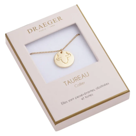 Collar Signo Zodíaco Tauro De Draeger