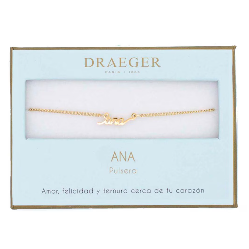 Pulsera Nombre Ana De Draeger