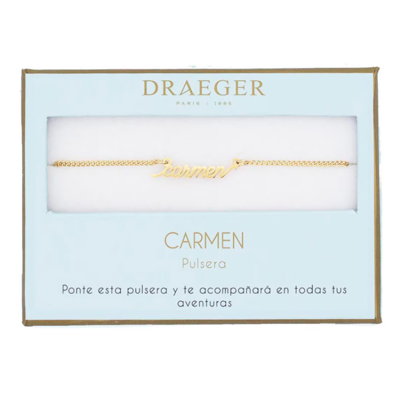 Pulsera Nombre Carmen De Draeger