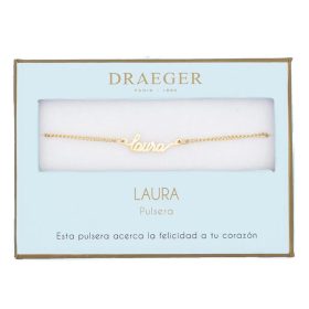 Pulsera Nombre Laura De Draeger