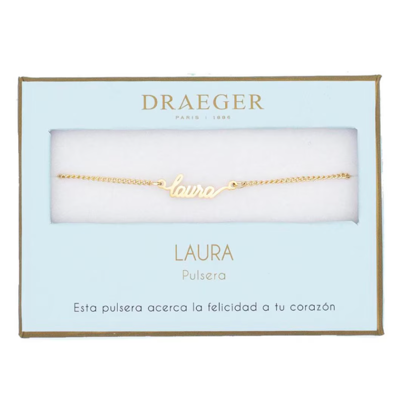 Pulsera Nombre Laura De Draeger