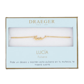 Pulsera Nombre Lucía De Draeger