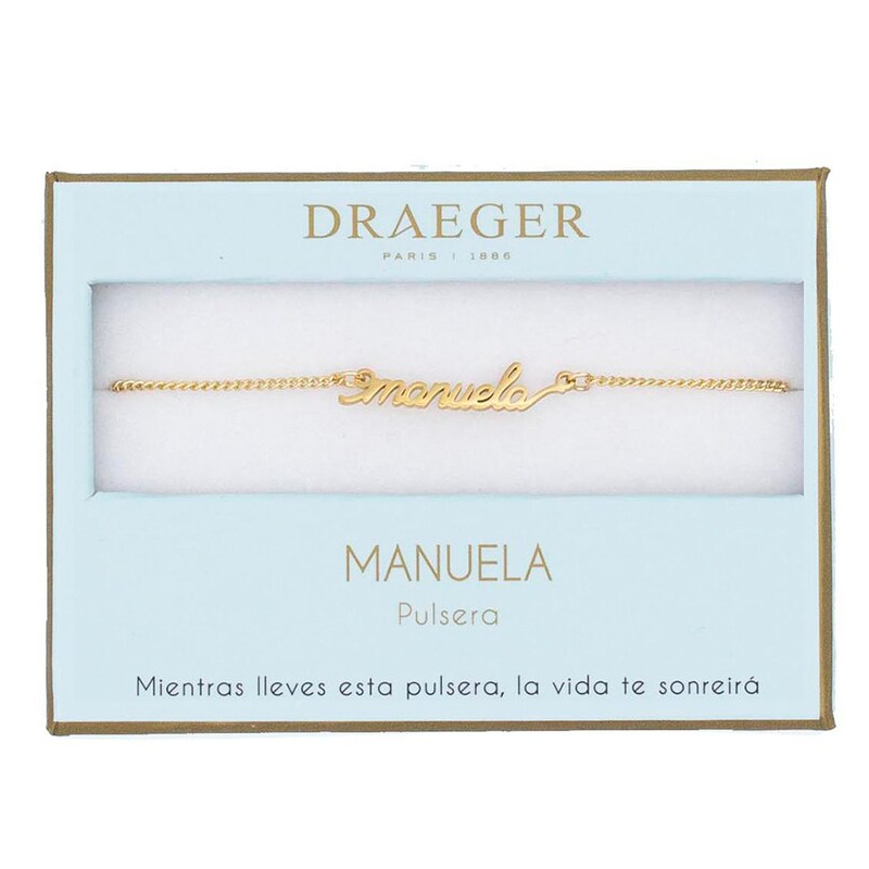 Pulsera Nombre Manuela De Draeger