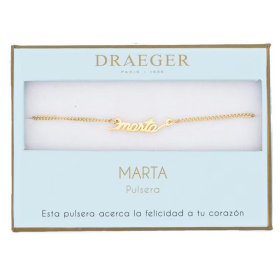Pulsera Nombre Marta De Draeger