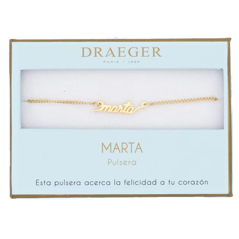 Pulsera Nombre Marta De Draeger