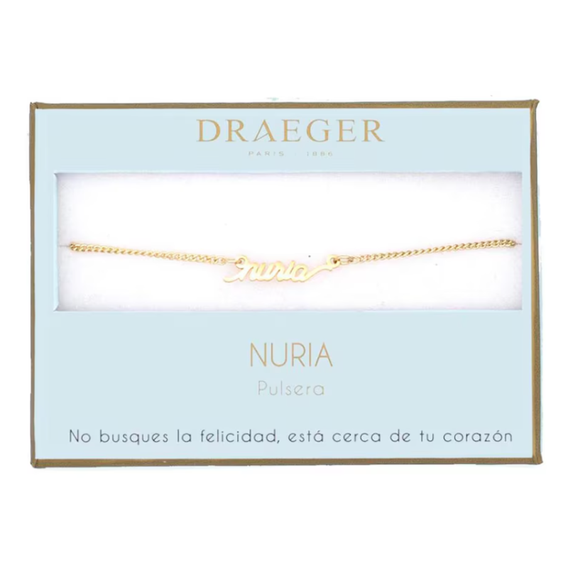 Pulsera Nombre Nuria De Draeger