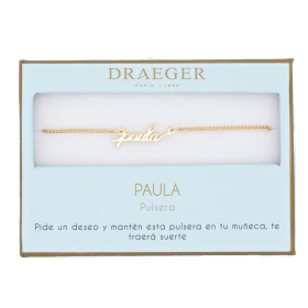 Pulsera Nombre Paula De Draeger