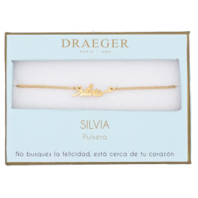 Pulsera Nombre Silvia De Draeger
