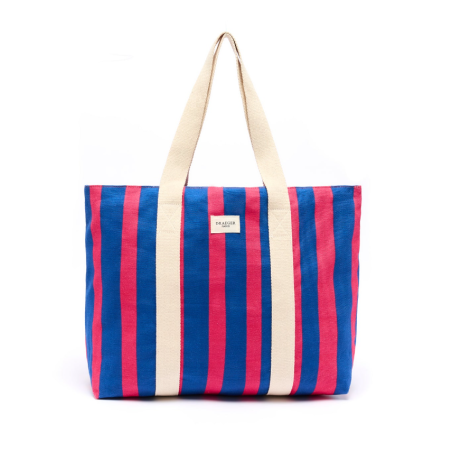 Tote Bag Rayas Rosas De Draeger