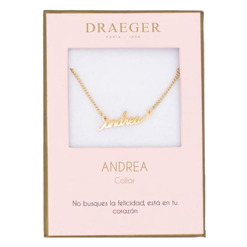 Colgante Nombre Andrea De Draeger
