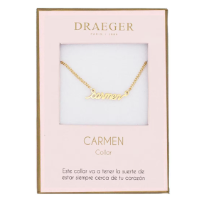 Colgante Nombre Carmen De Draeger
