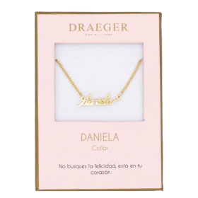 Colgante Nombre Daniela De Draeger