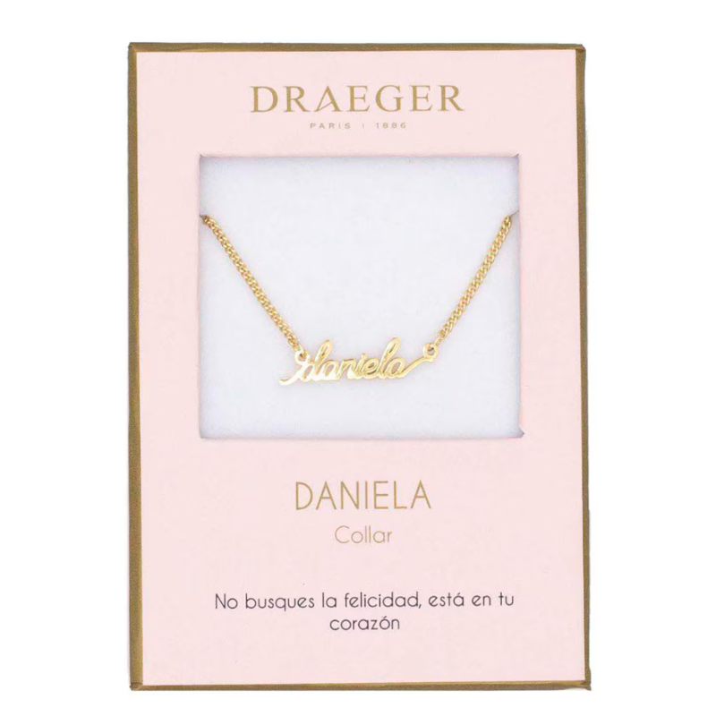 Colgante Nombre Daniela De Draeger