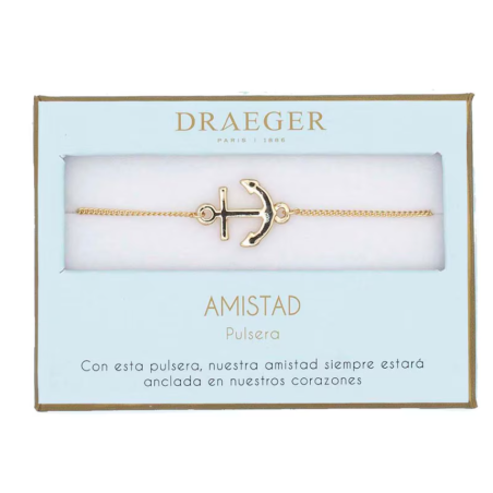 Pulsera Mensaje Amistad Ancla De Draeger
