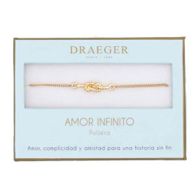 Pulsera Mensaje Amor Infinito Nudo