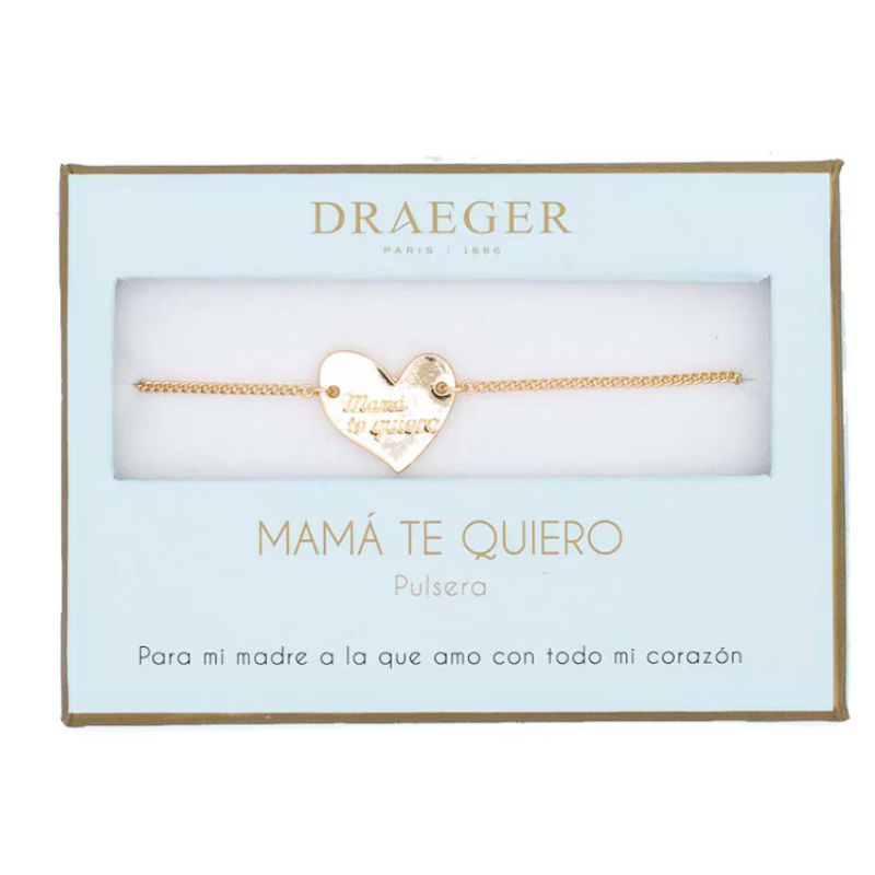 Pulsera Mensaje Mamá Te Quiero  De Draeger