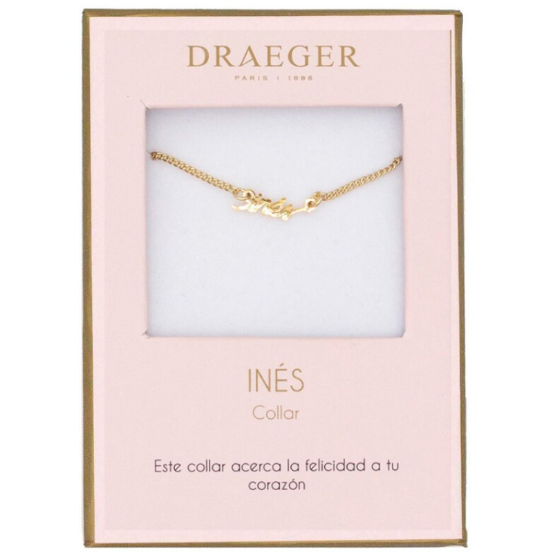 Colgante Nombre Inés De Draeger