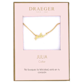Colgante Nombre Julia De Draeger