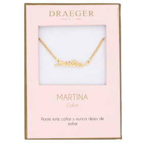 Colgante Nombre Martina De Draeger