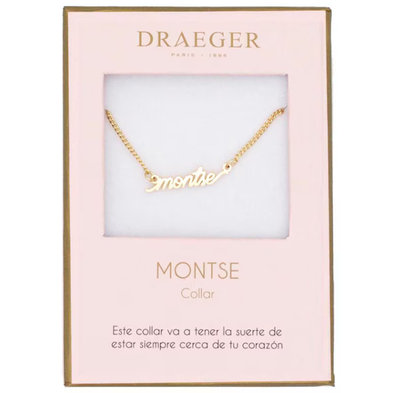 Colgante Nombre Montse De Draeger