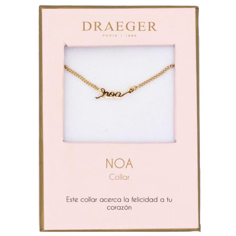 Colgante Nombre Noa De Draeger