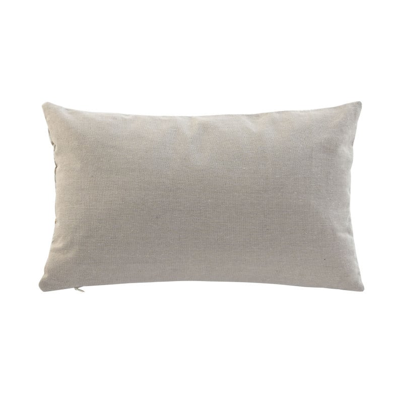 Cojín Hojas Beige 50x30Cm