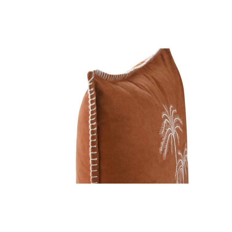 Cojín Palmeras Terracota 45x45Cm