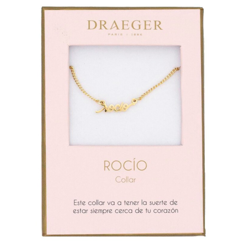 Colgante Nombre Rocío De Draeger