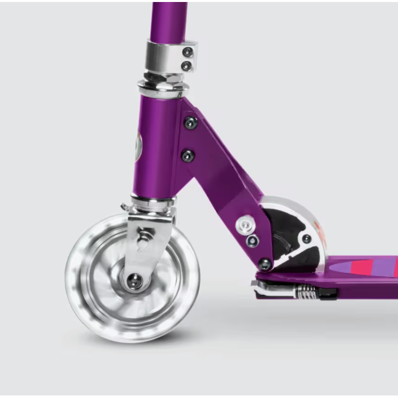 Patinete Micro Sprite Lila Led