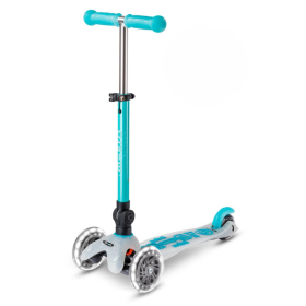 Patinete Mini Deluxe Orion Led Azul De Micro