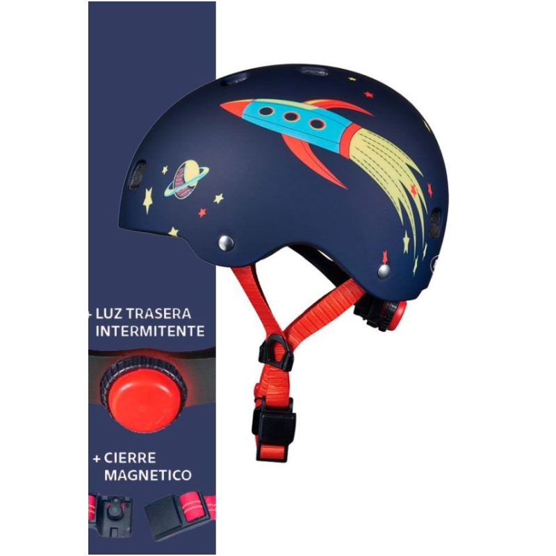 Casco Micro Rocket Talla M De Micro