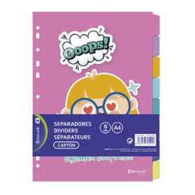 Separadores Frases A4 8 Uds