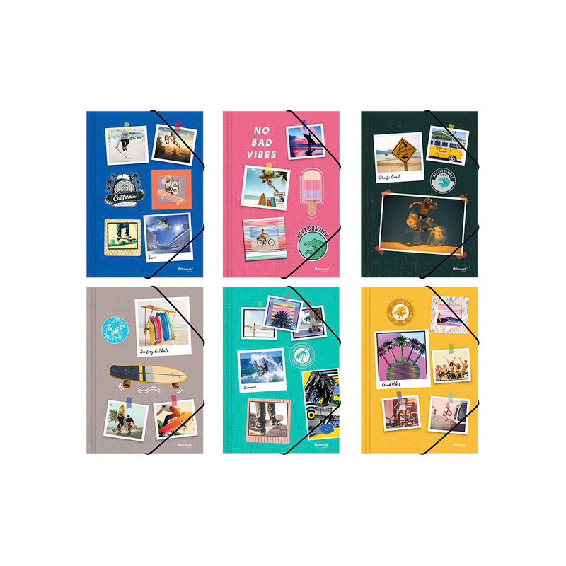 Carpeta Gomas Y Solapas Summer