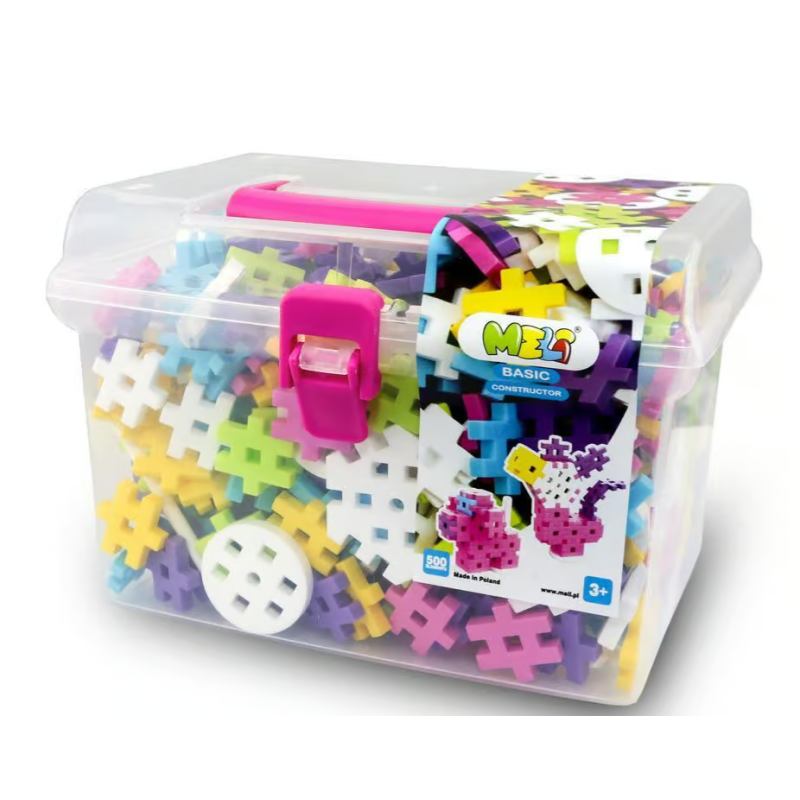 Meli Basic Pastel Travel Box 500 Pcs De Micro