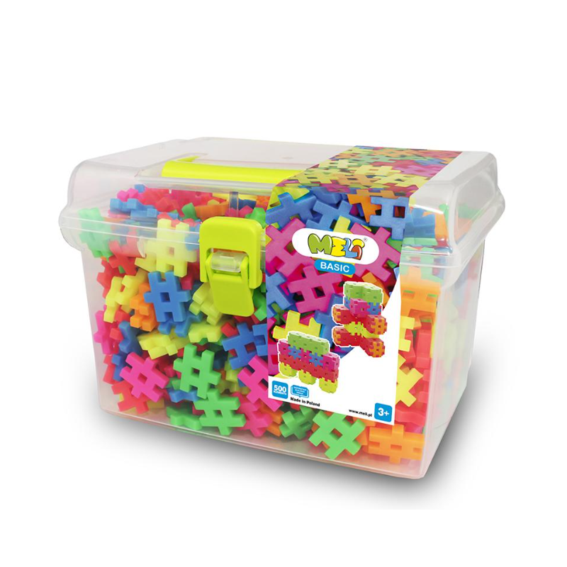Meli Basic Neon Travel Box 500 Pcs De Micro