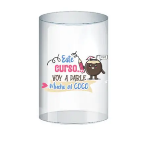 Papelera Transparente Frases