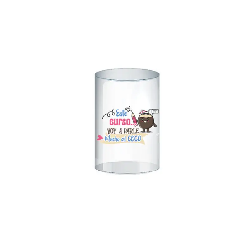 Papelera Transparente Frases