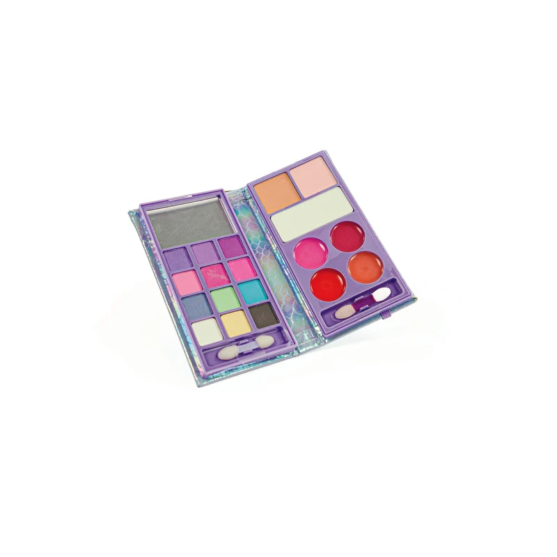 Crazy Chic Cartera Maquillaje Plateada