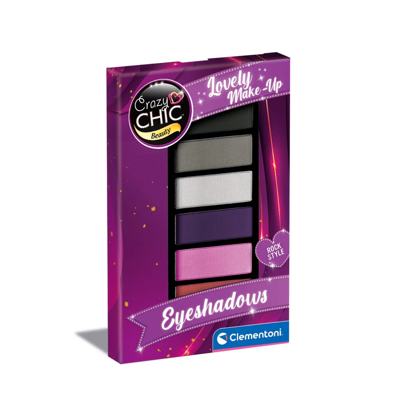 Crazy Chic Sombra De Ojos Rock Style De Clementoni