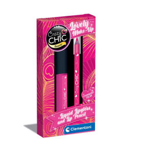 Crazy Chic Brillo Y Lápiz Labial Strawberry De Clementoni