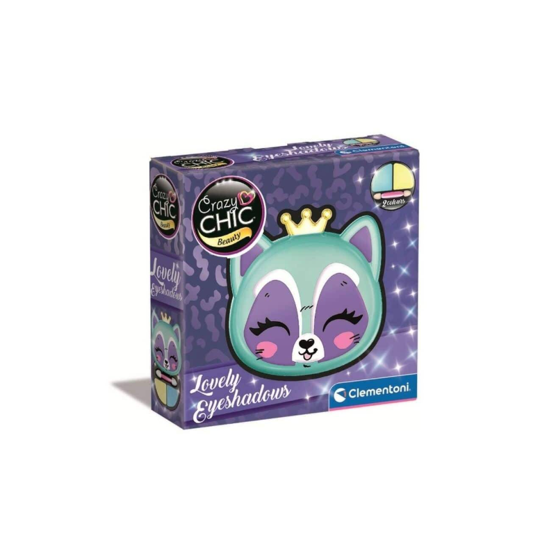 Crazy Chic Sombra De Ojos Animales Surtido De Clementoni