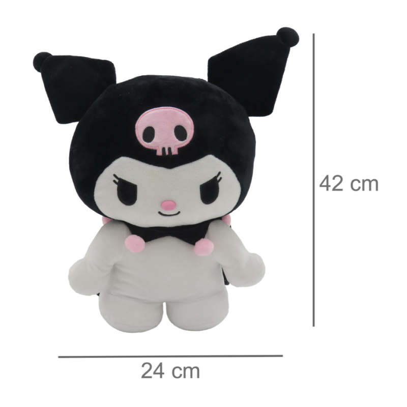 Mochila Peluche Kuromi 3D Hello Kitty