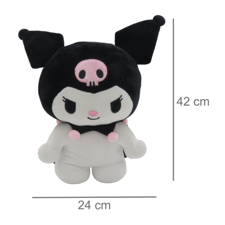 Mochila Peluche Kuromi 3D Hello Kitty