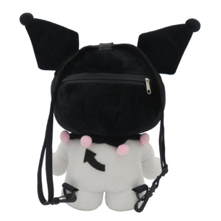 Mochila Peluche Kuromi 3D Hello Kitty