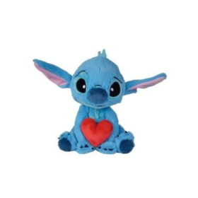 Peluche Stitch Con Corazón 25 Cm